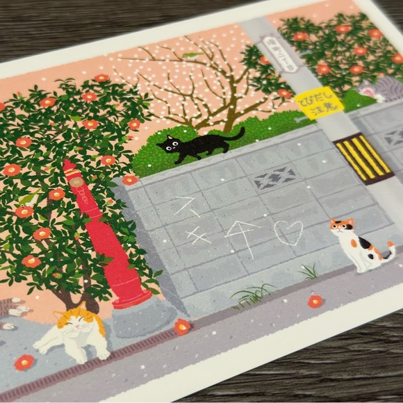 Kittens Travel Life in Japan Postacard Set ❘ Postal (12 sheets of 12 patterns) - Picture 14 of 16